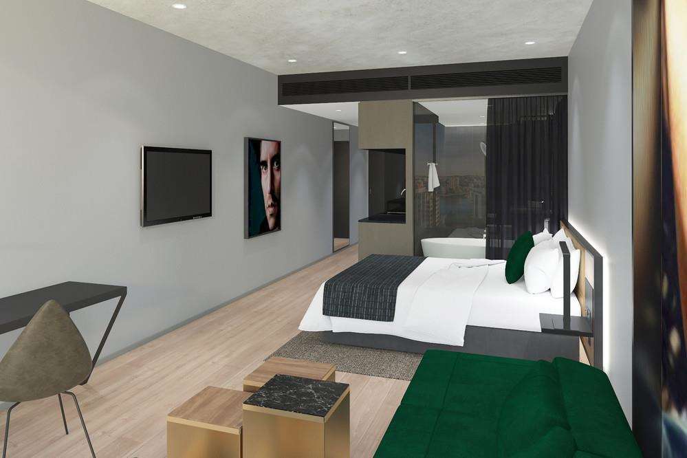 Hotel Crystalbrook Vincent Brisbane Pokój zdjęcie A room at the hotel