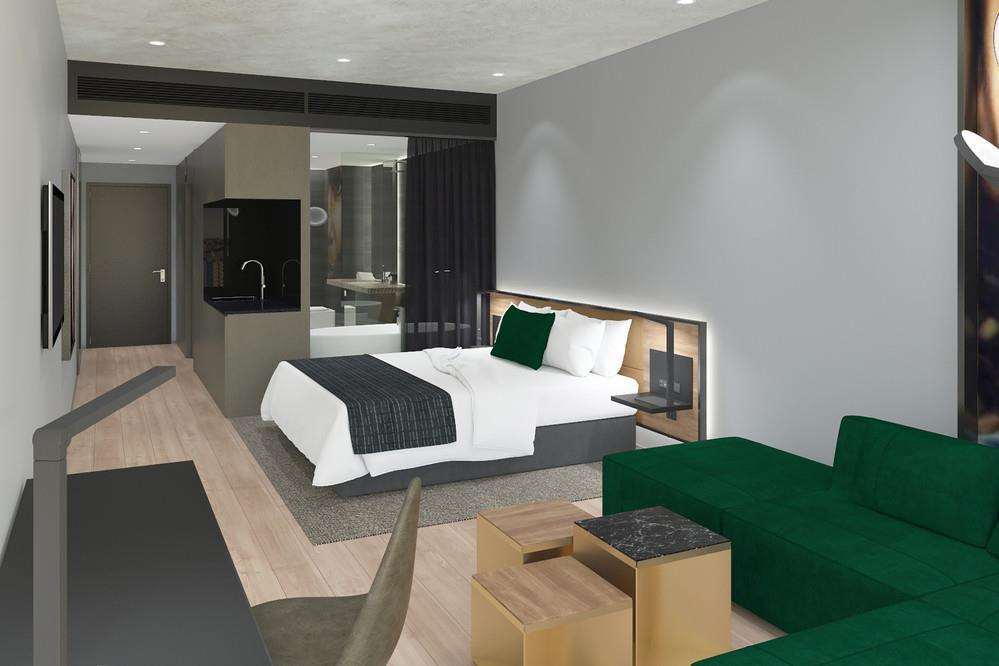 Hotel Crystalbrook Vincent Brisbane Pokój zdjęcie A typical room at the hotel